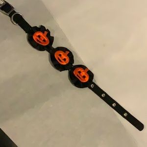 Pumpkin Dog Collar